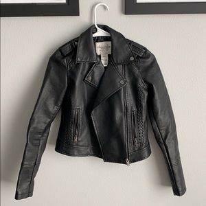 Black American Rag leather jacket